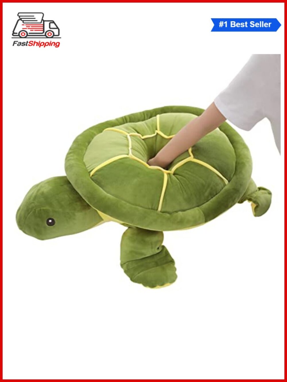 Large Sea Turtle Stuffed Animal Ultra Soft Plush Body Pillow